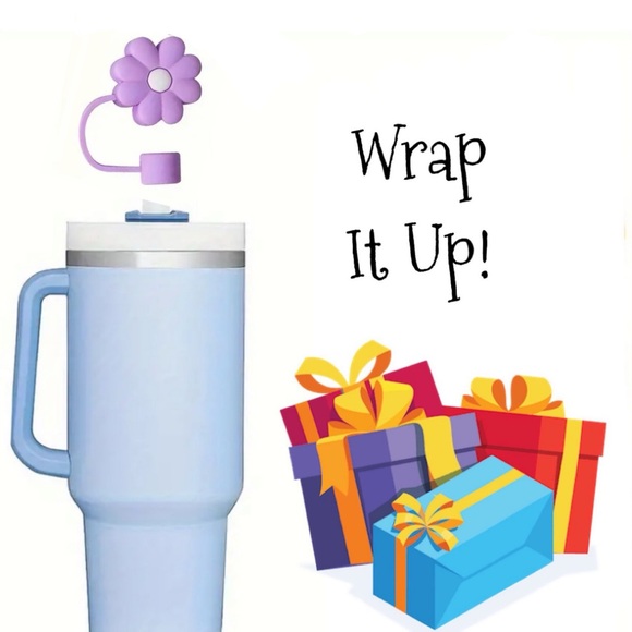 Flower Straw Topper, Fits 10mm Straws, NEW, Germ/Bug/Dust Proof your Tum… - Picture 7 of 9